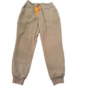 FIGS Zamora Jogger Scrub Pants Olive Green Womens Medium W22SW2012